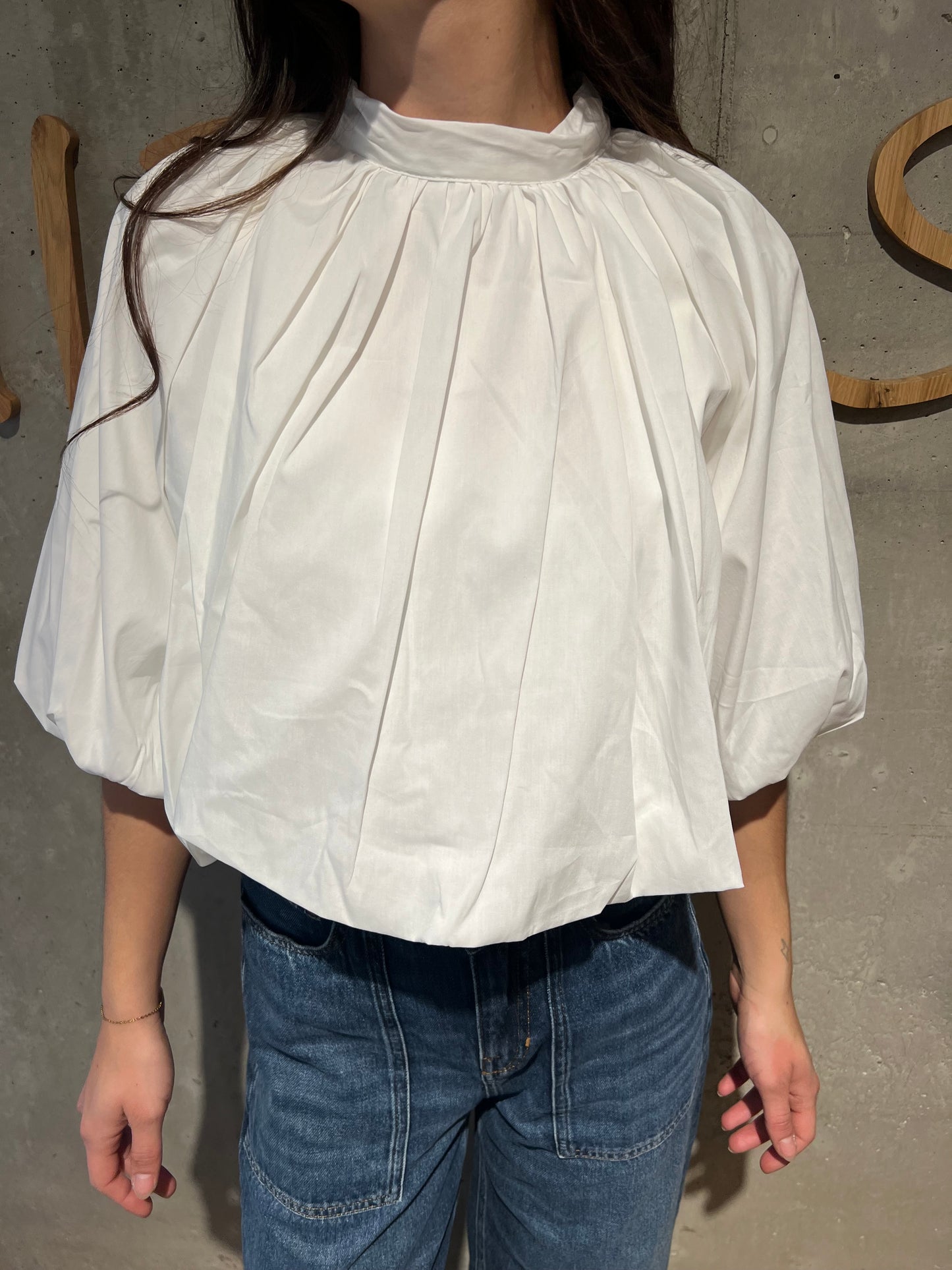 Schluppenbluse "Shosha 1/2arm" - Versch. Farben