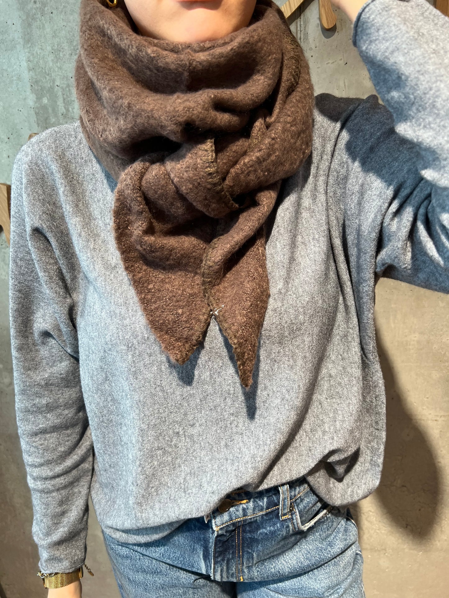 Kuschelschal "Akira 3eck" - Versch. Farben