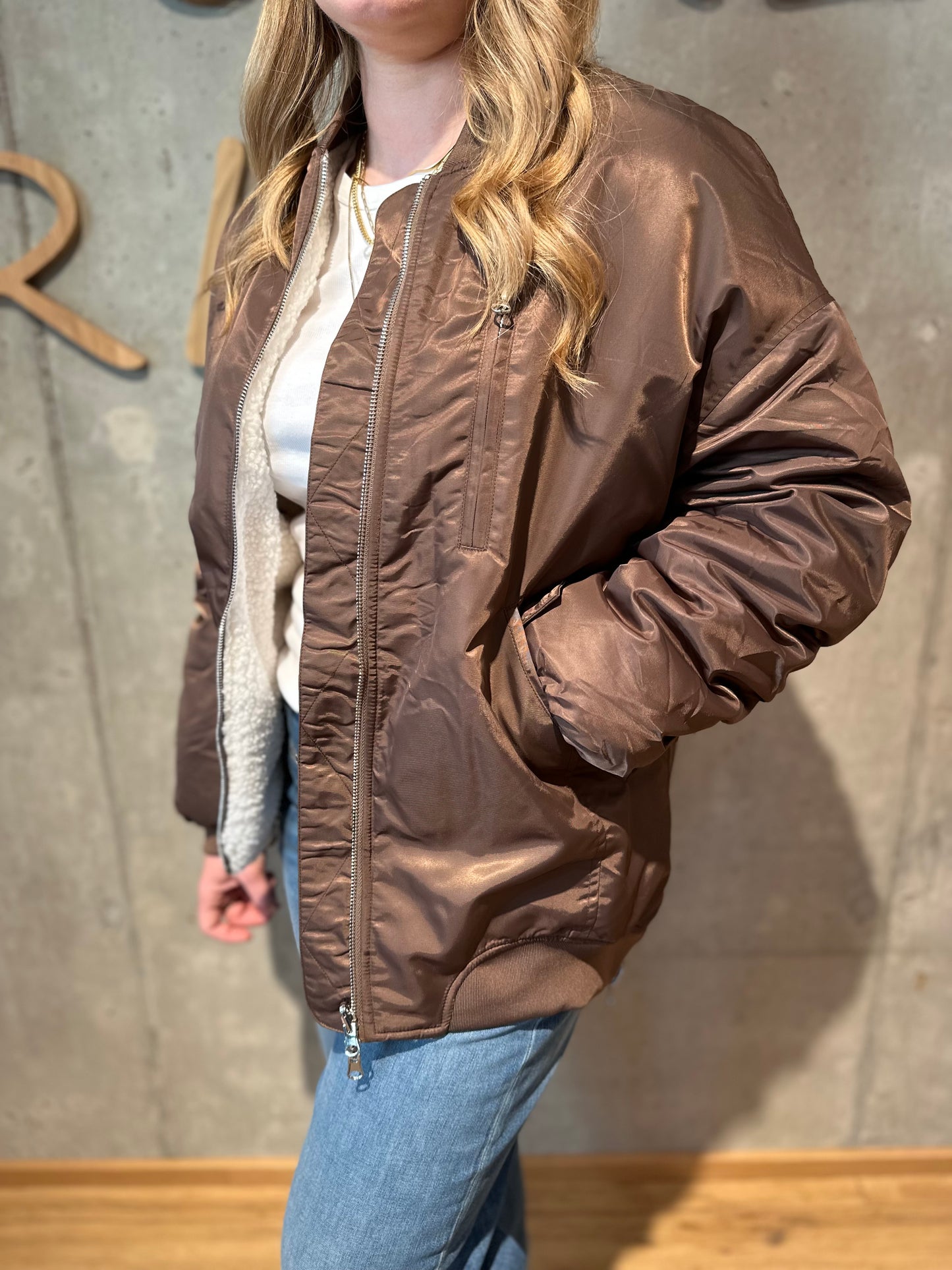 Jacke "Jacky" Schokobraun