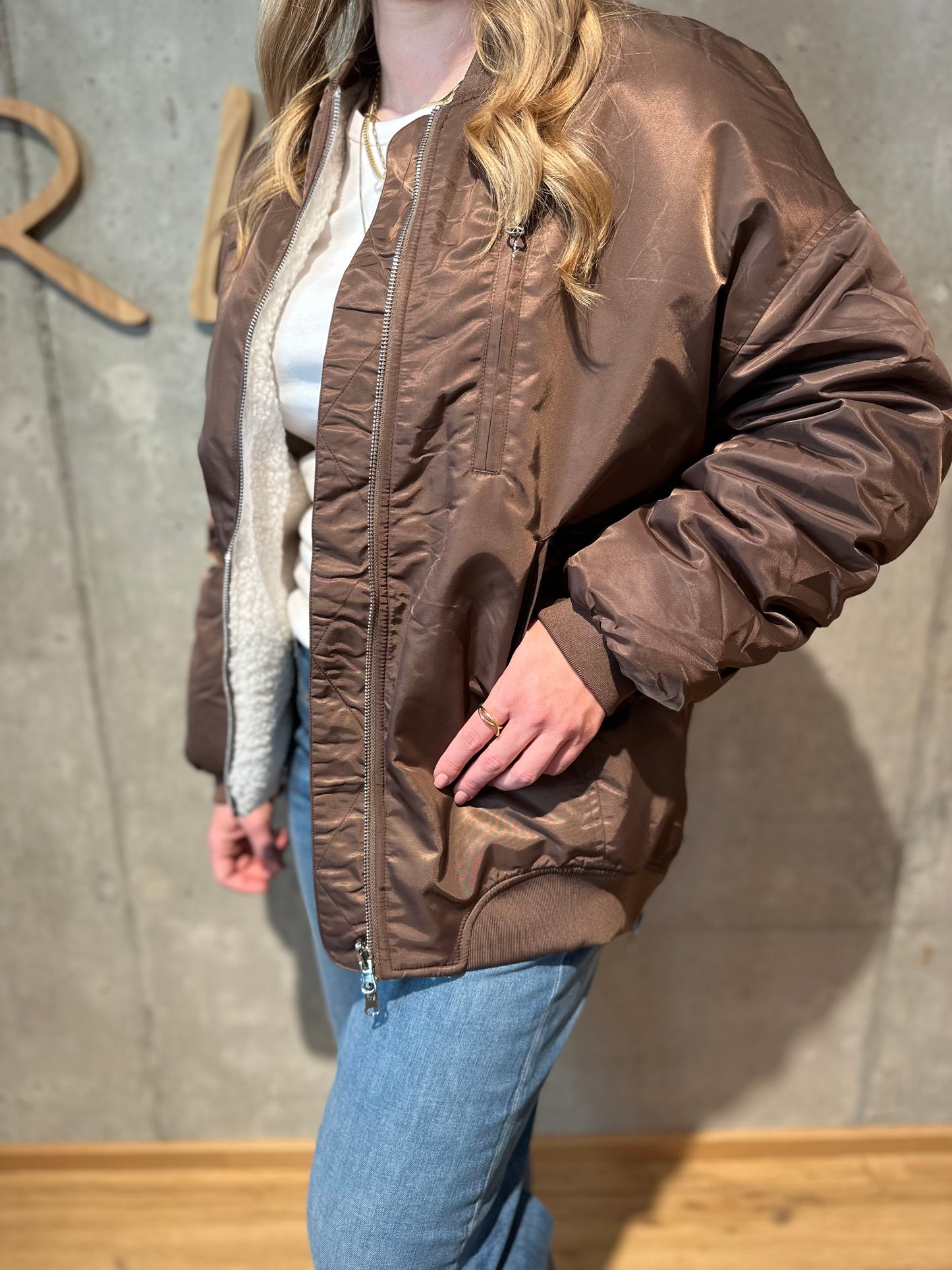 Jacke "Jacky" Schokobraun