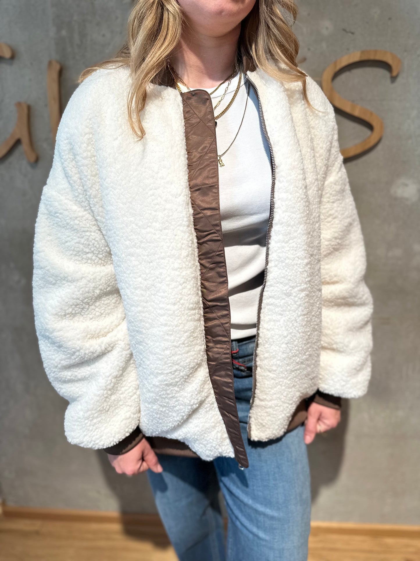 Jacke "Jacky" Schokobraun
