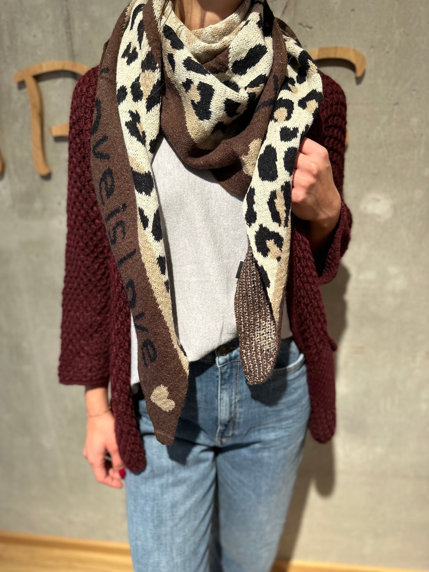 Grobstrickjacke "Galia lang" - Versch. Farben