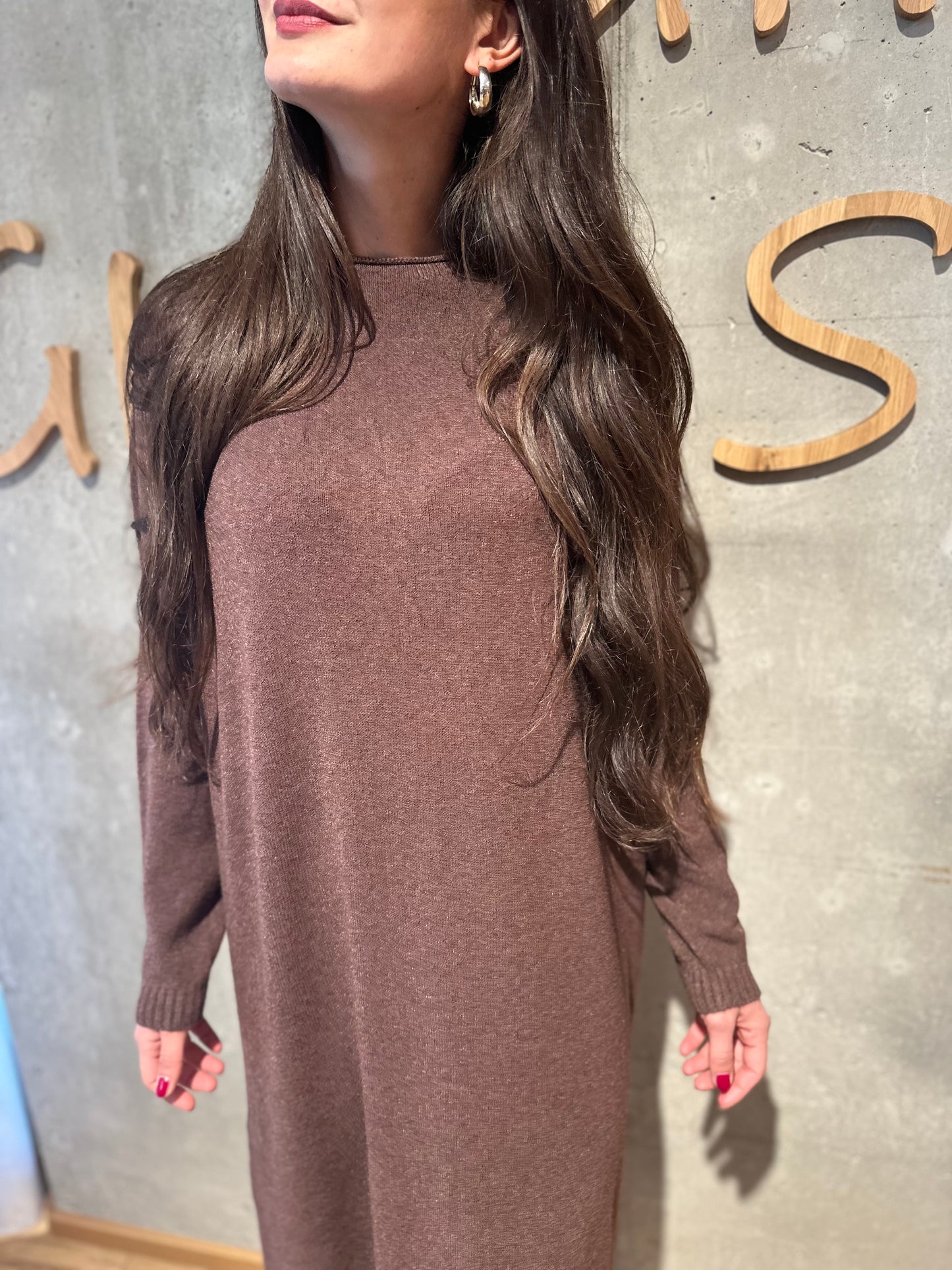 MG-Strickkleid "Melisandre Rundhals" - Versch. Farben