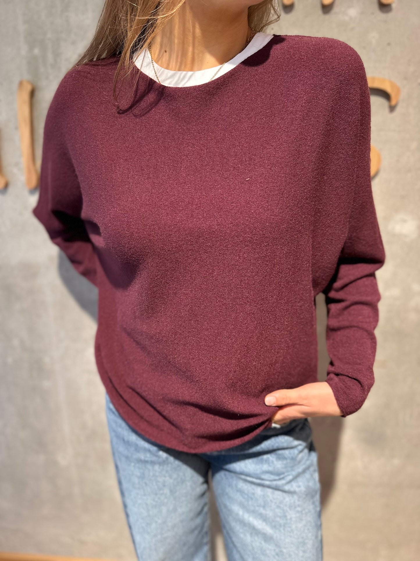 MG-Pulli "Malou kurz" - Versch. Farben