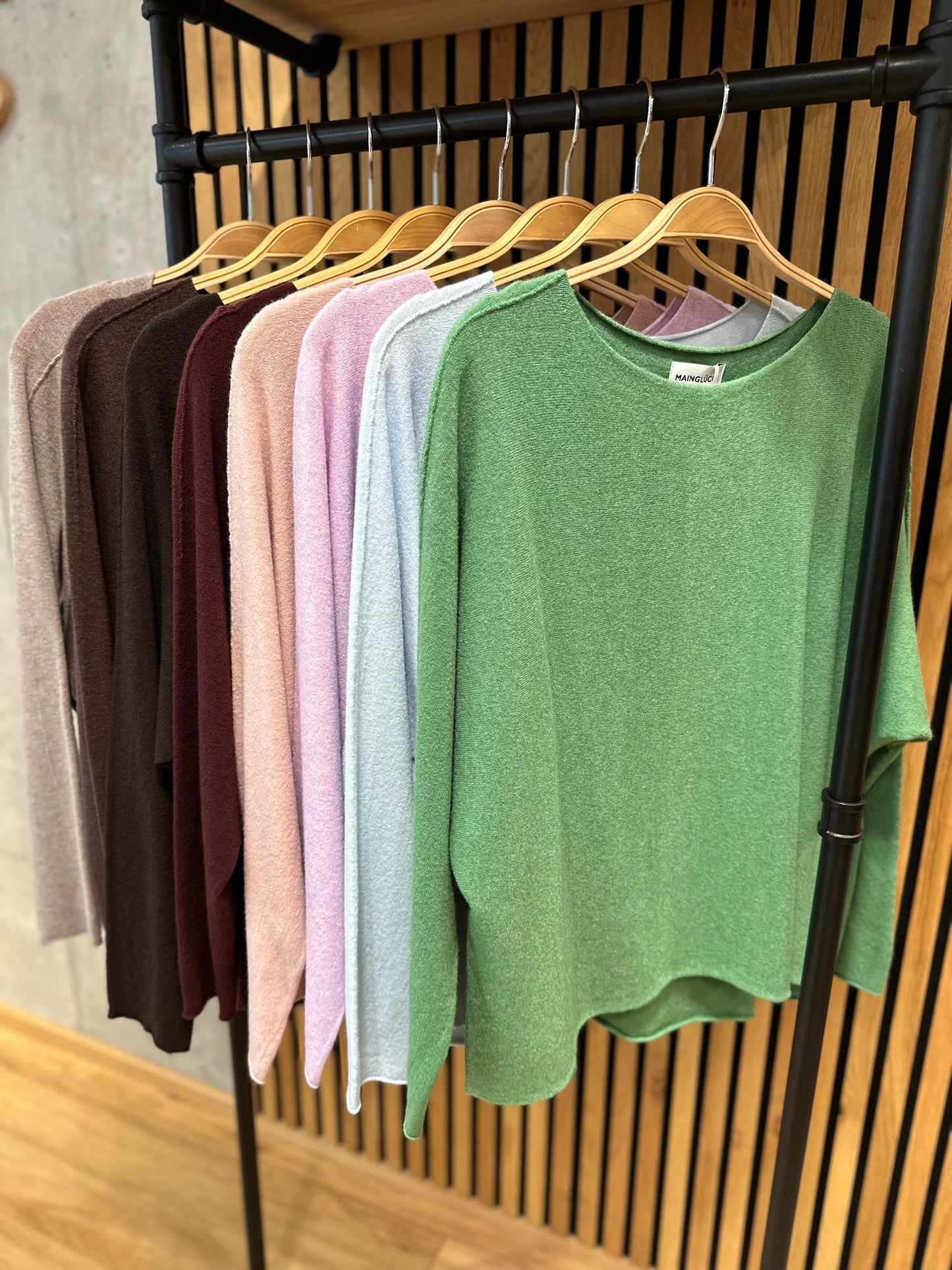 MG-Pulli "Malou kurz" - Versch. Farben