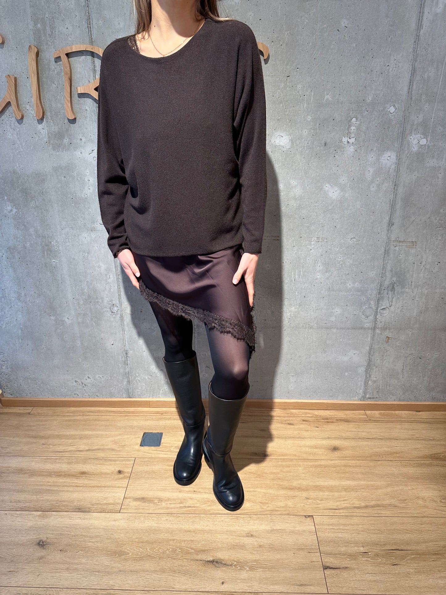 Top "Tilda Spitze lang" - Versch. Farben