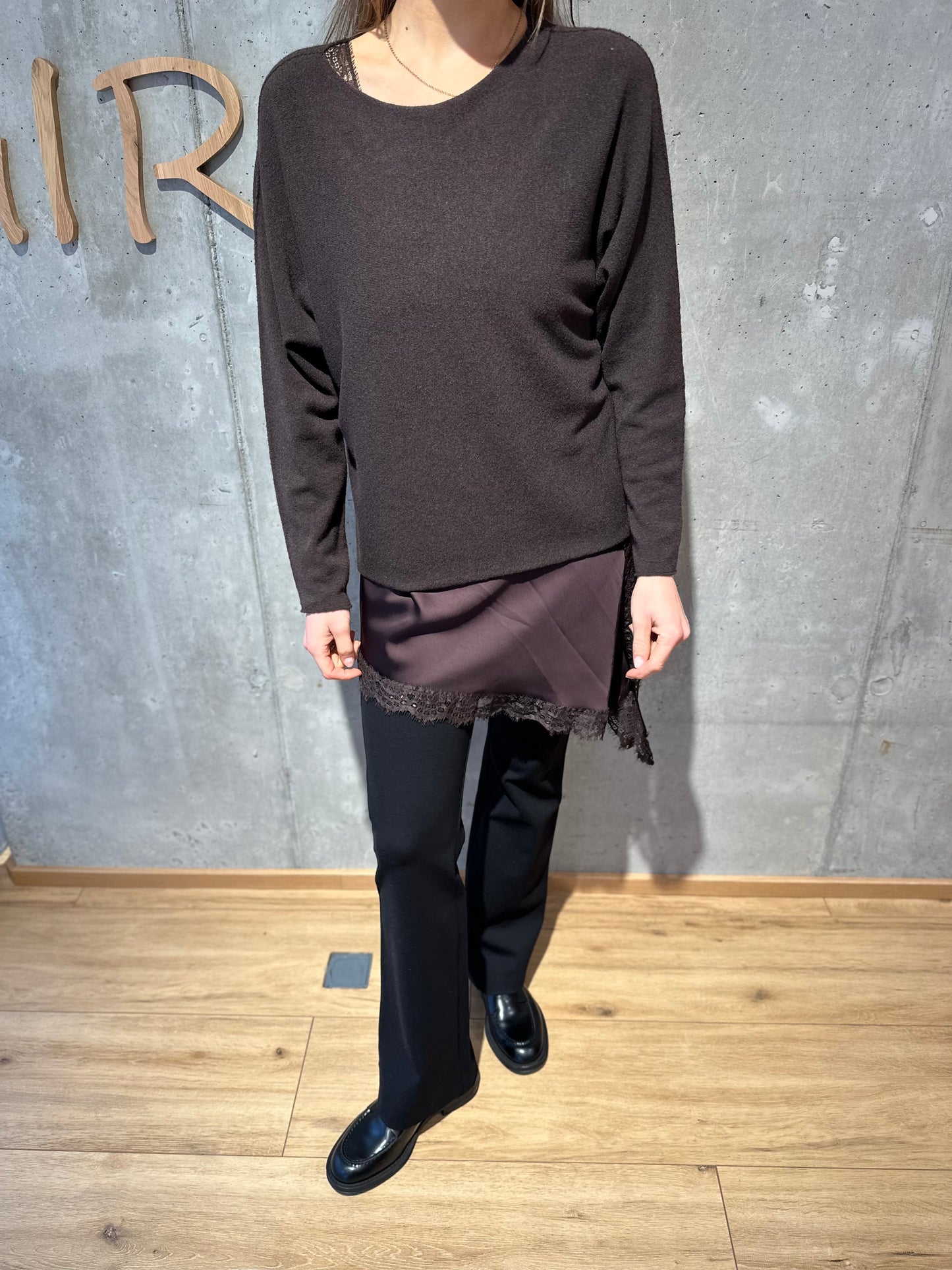 Top "Tilda Spitze lang" - Versch. Farben