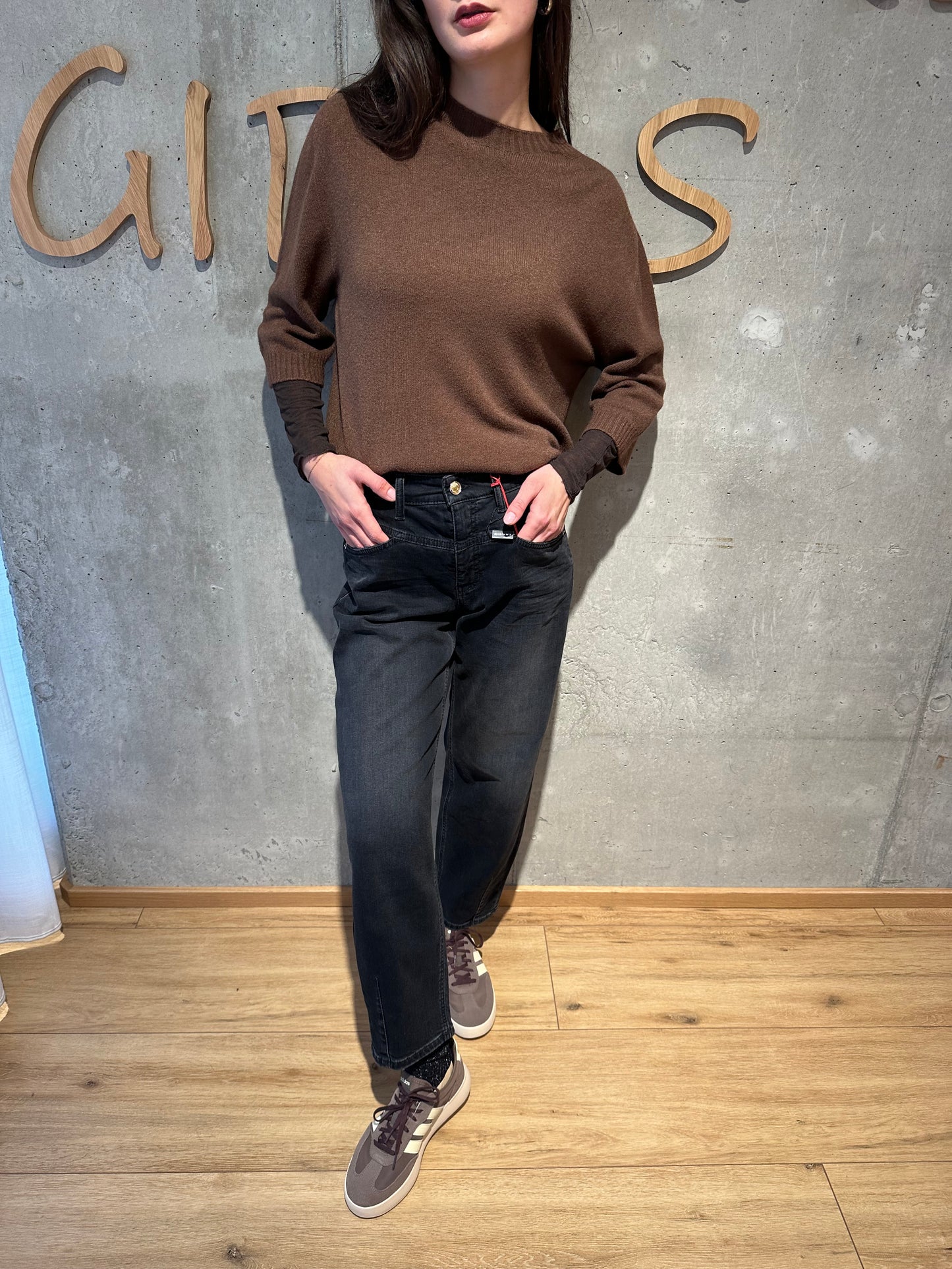 MG-Pulli "Phyllis 1/2 arm Rundhals" - Versch. Farben