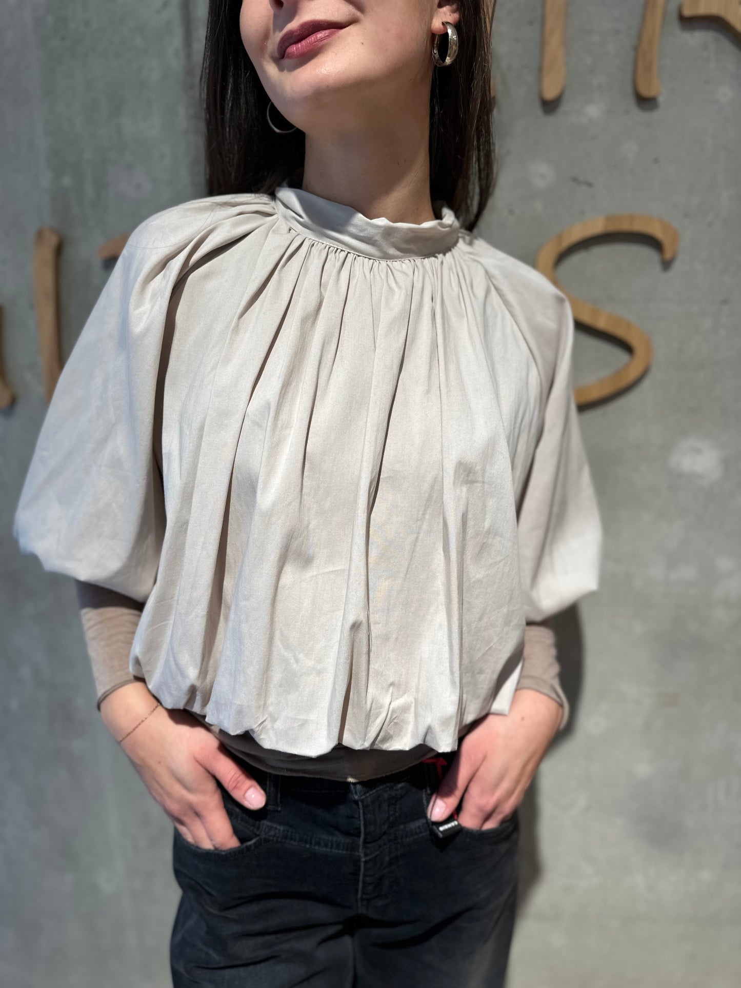 Schluppenbluse "Shosha 1/2arm" - Versch. Farben