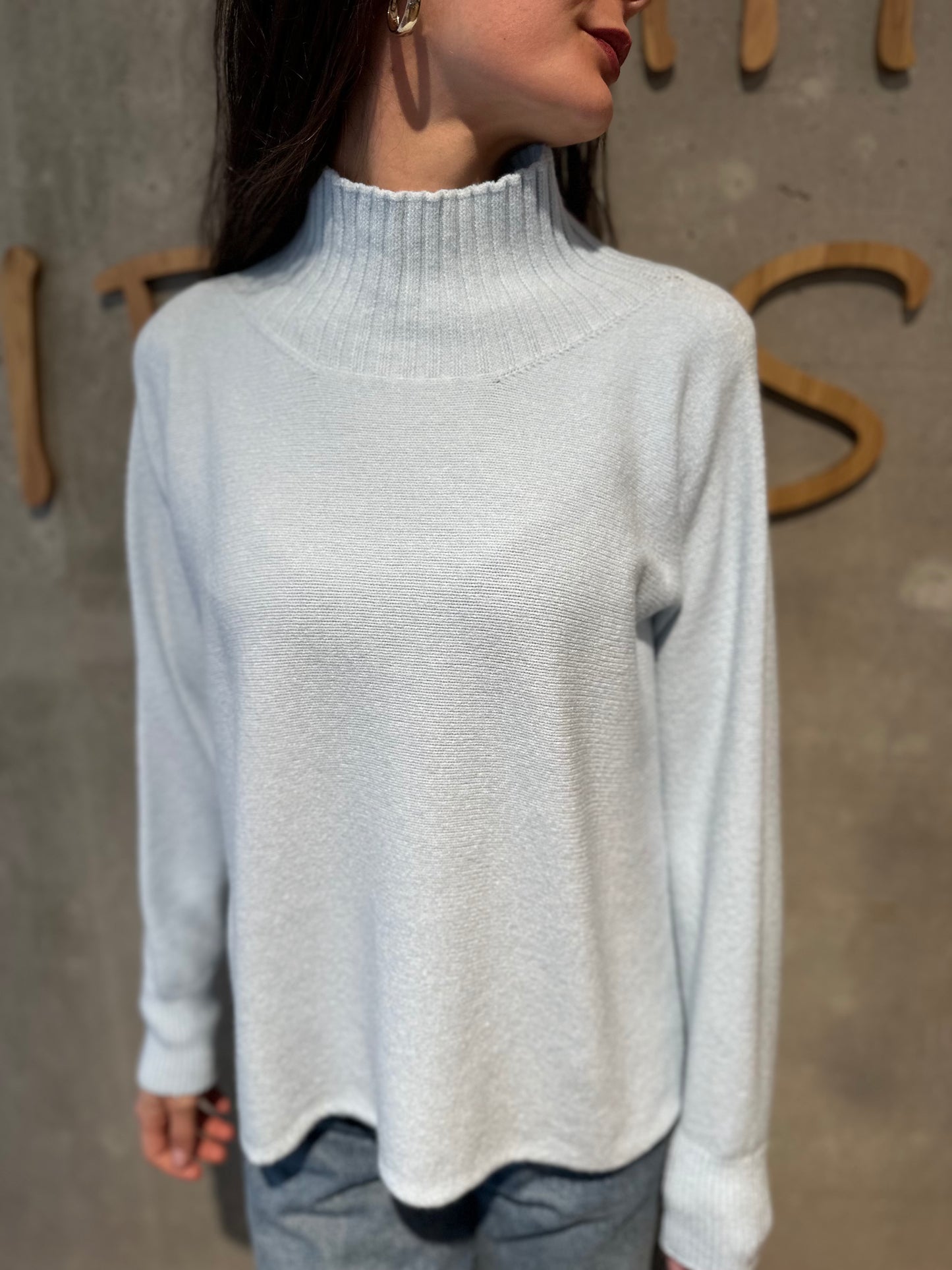 MG Pulli "Mabel Stehkragen" versch. Farben