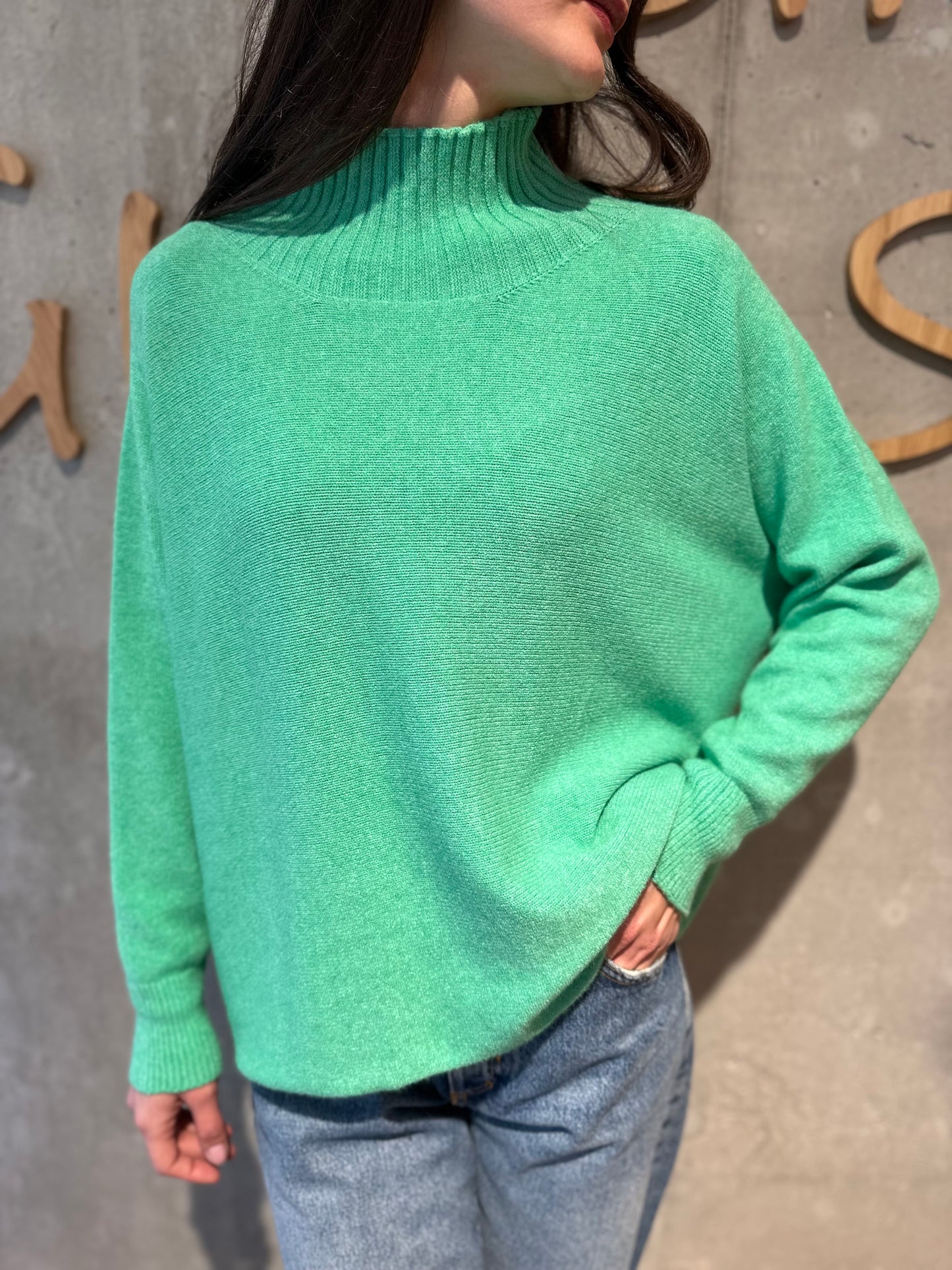MG Pulli "Mabel Stehkragen" versch. Farben