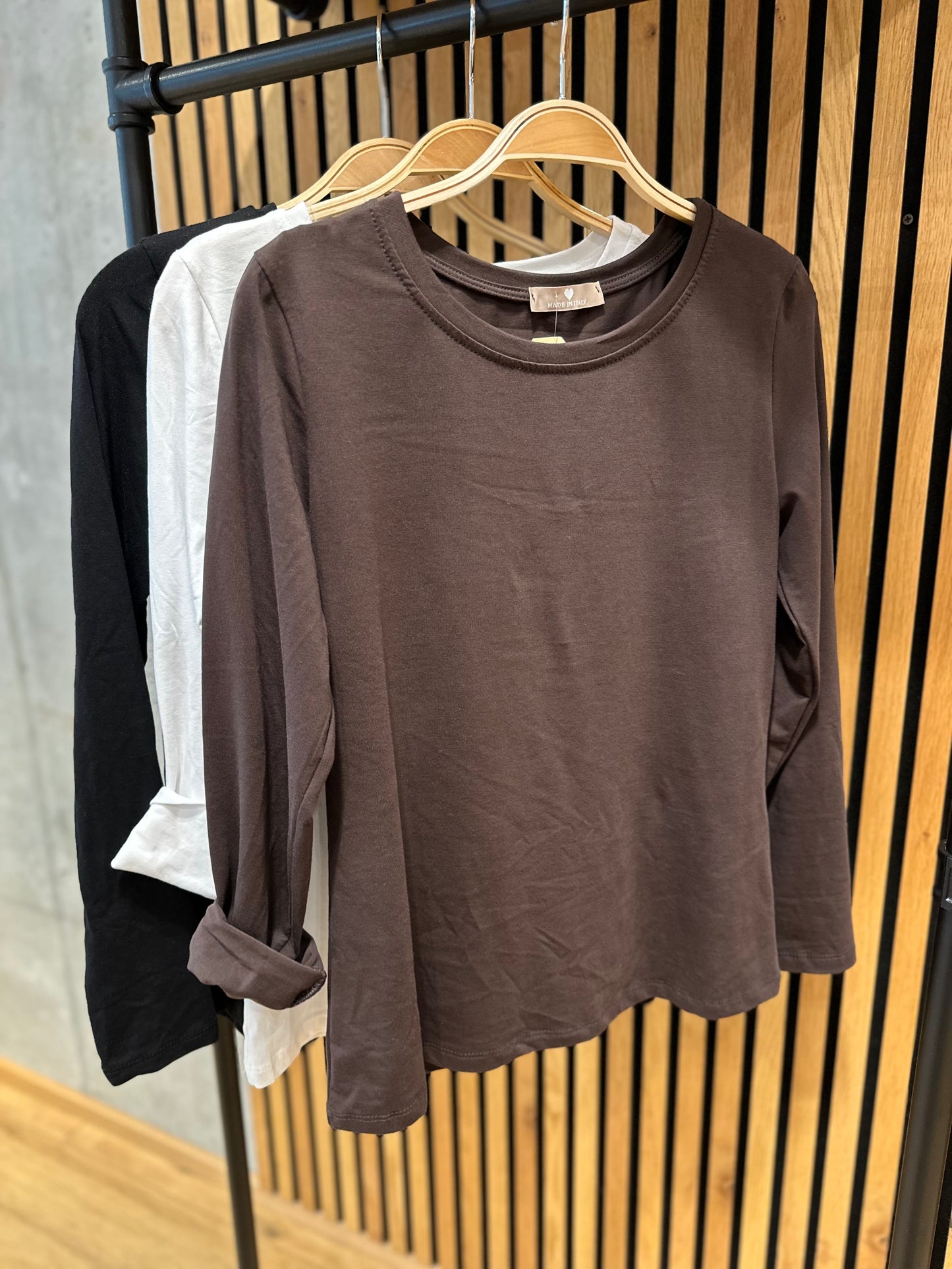 Shirt "Leni langarm" - Versch. Farben