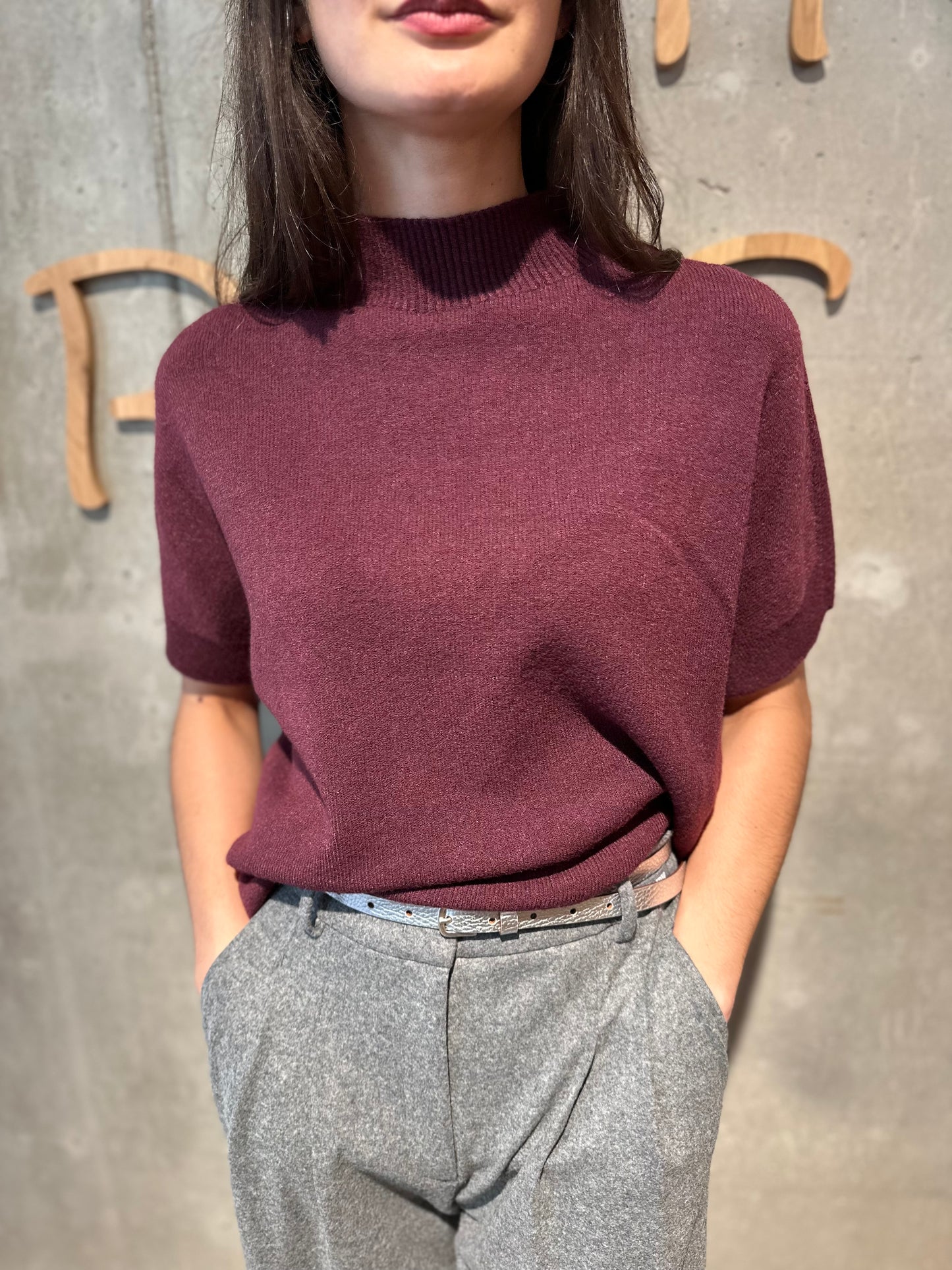 Pulli "Pansy 1/2arm Stehkragen" - Versch. Farben
