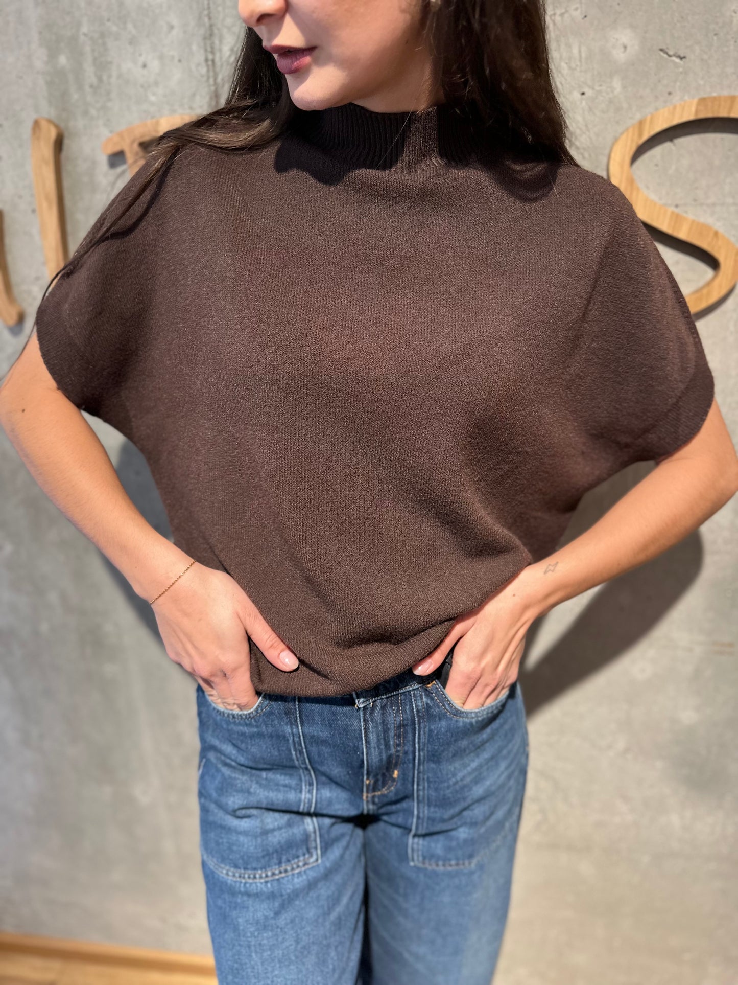 Pulli "Pansy 1/2arm Stehkragen" - Versch. Farben