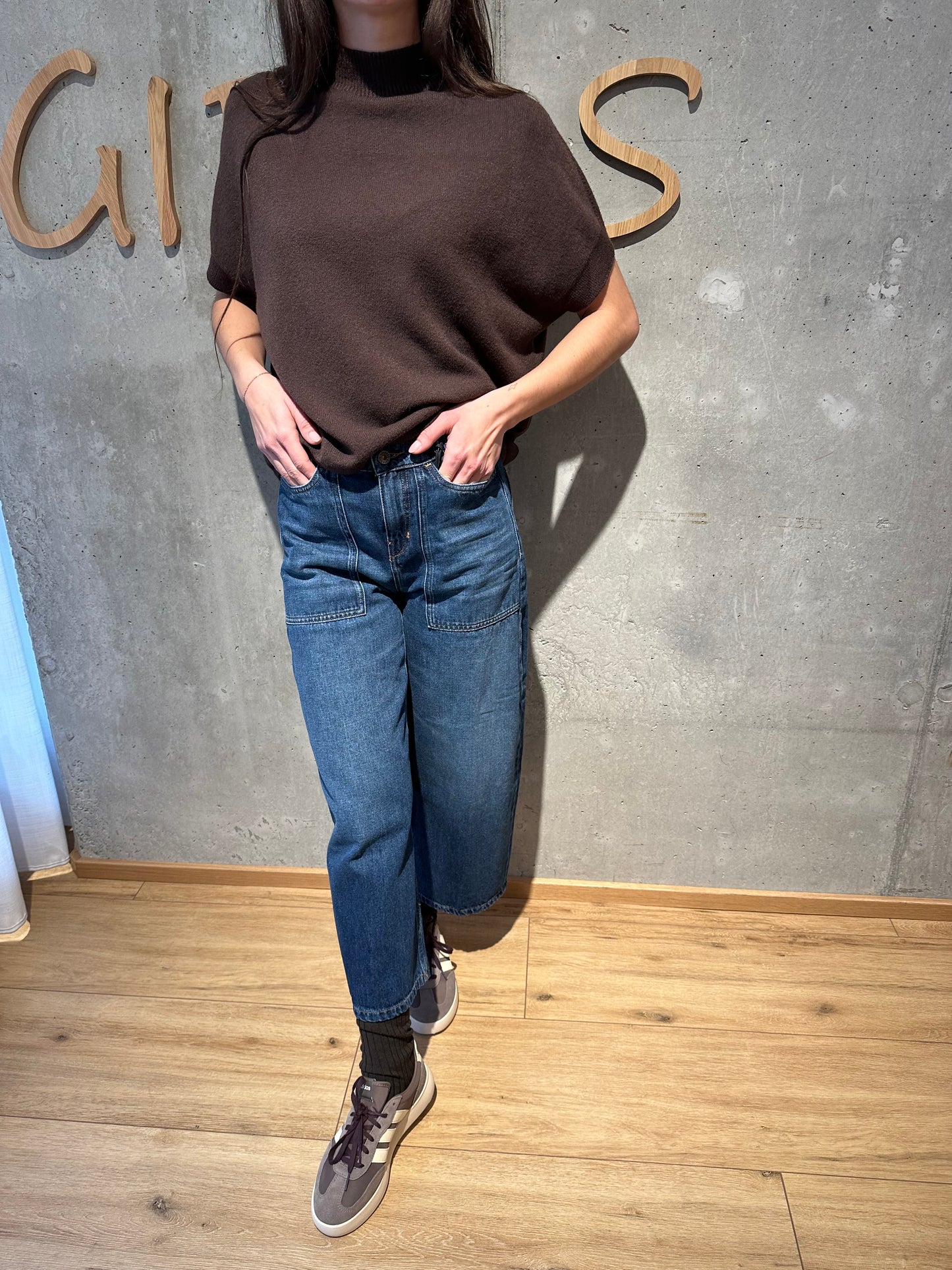 Pulli "Pansy 1/2arm Stehkragen" - Versch. Farben