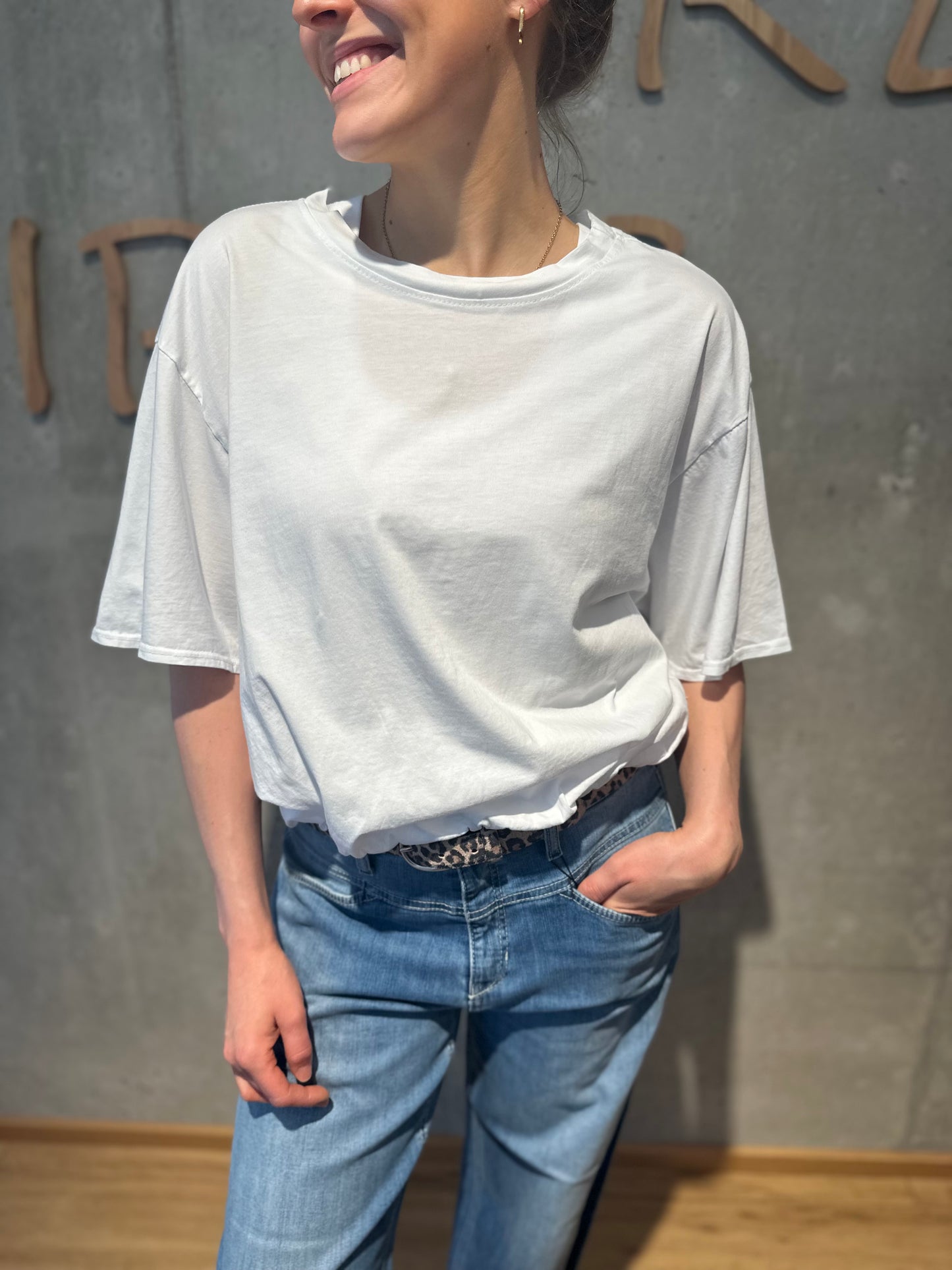 Shirt "Sanja mit Gummizug" - Versch. Farben
