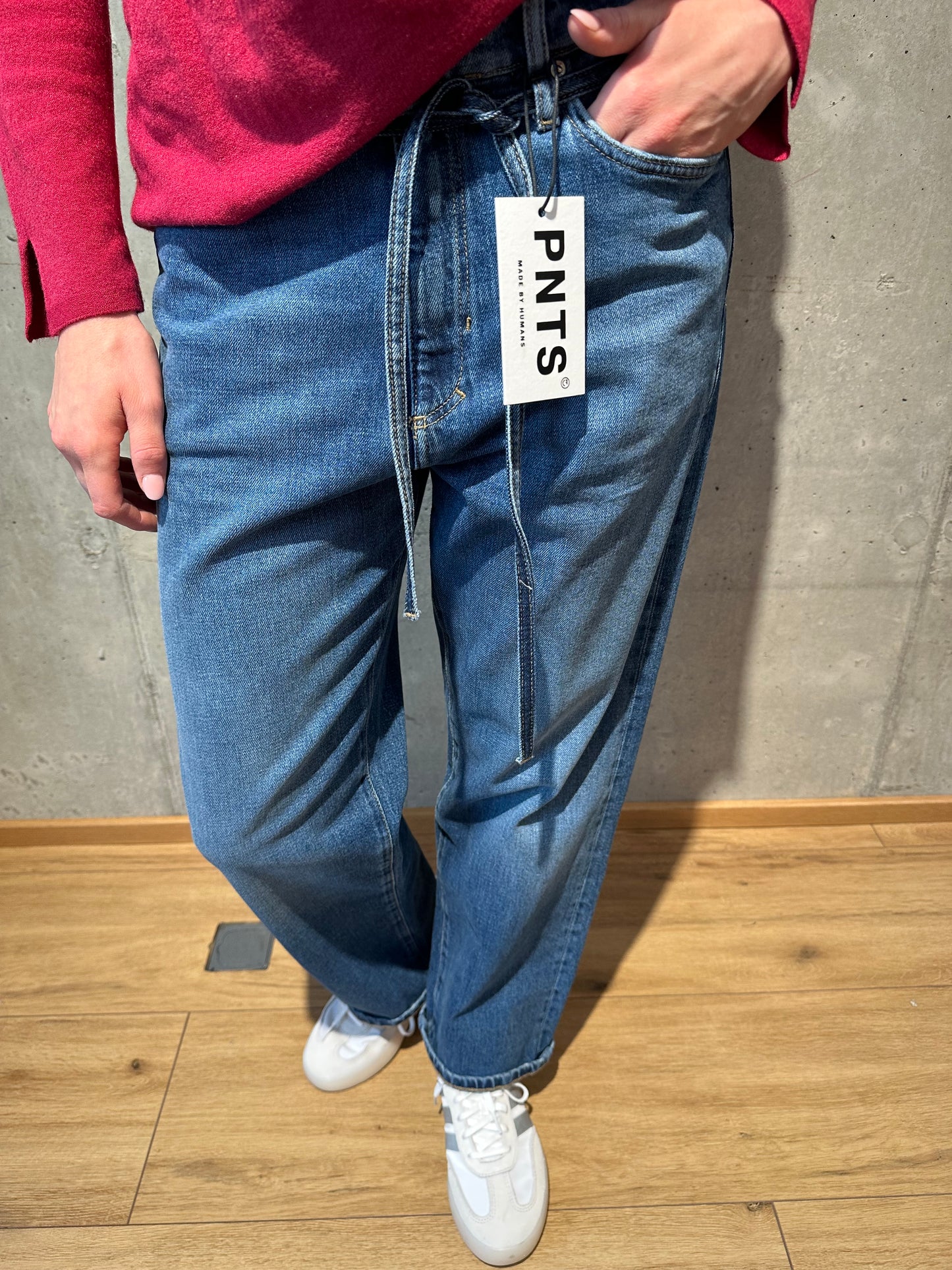 PNTS-Jeans "34_THE FRIEND 25" Mittelblau