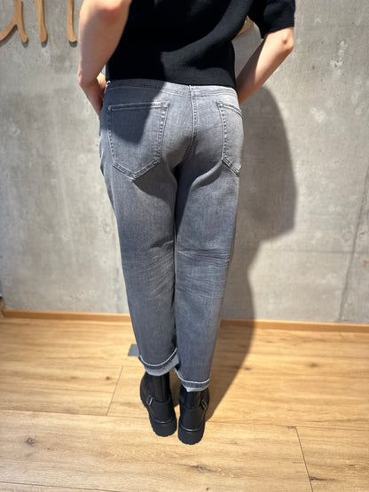 Cambio-Jeans "Elli 9221" Grey Cozy Used