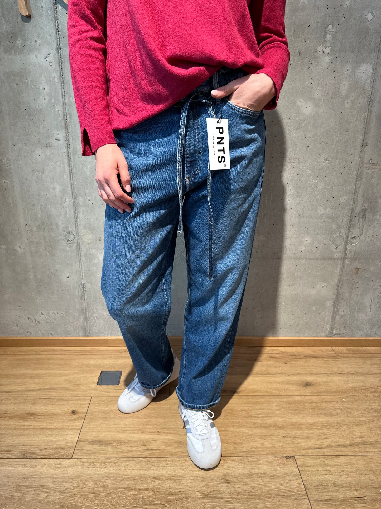 PNTS-Jeans "34_THE FRIEND 25" Mittelblau