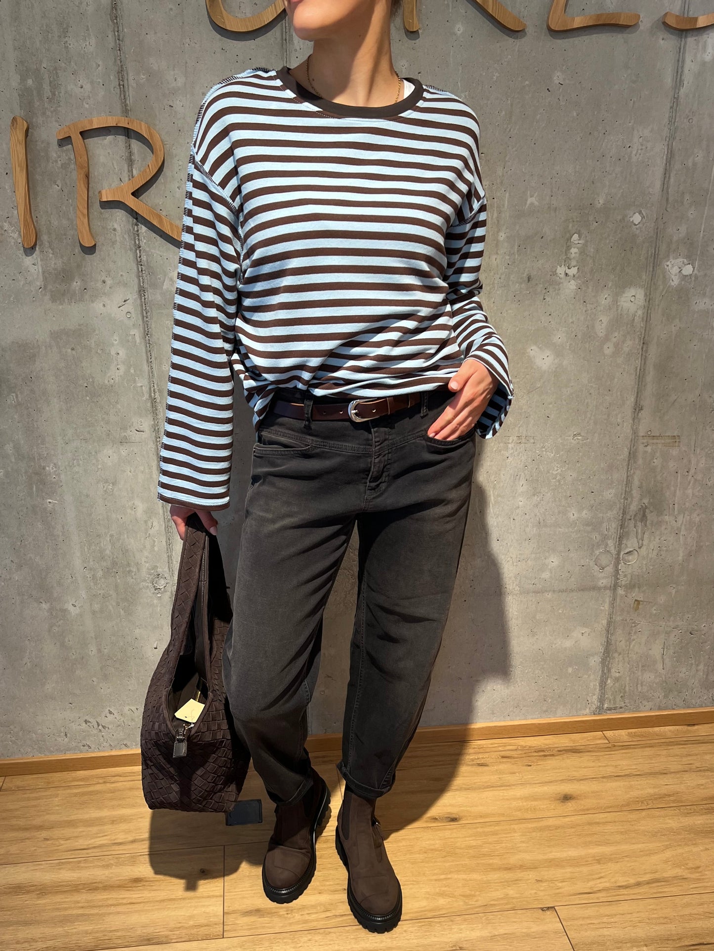 Cambio-Jeans "Elin 9250" Lefthand Brown