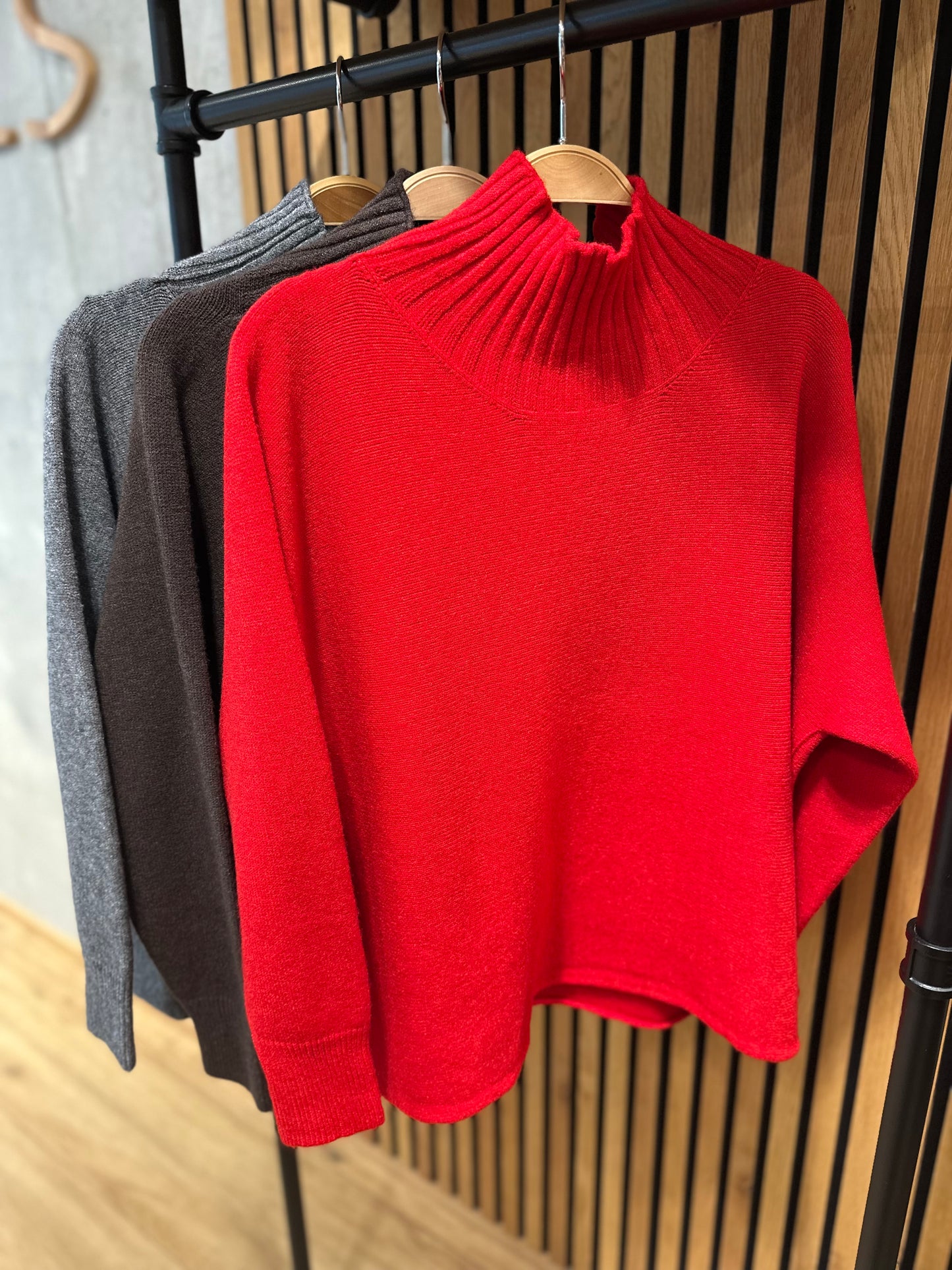 MG Pulli "Mabel Stehkragen" versch. Farben