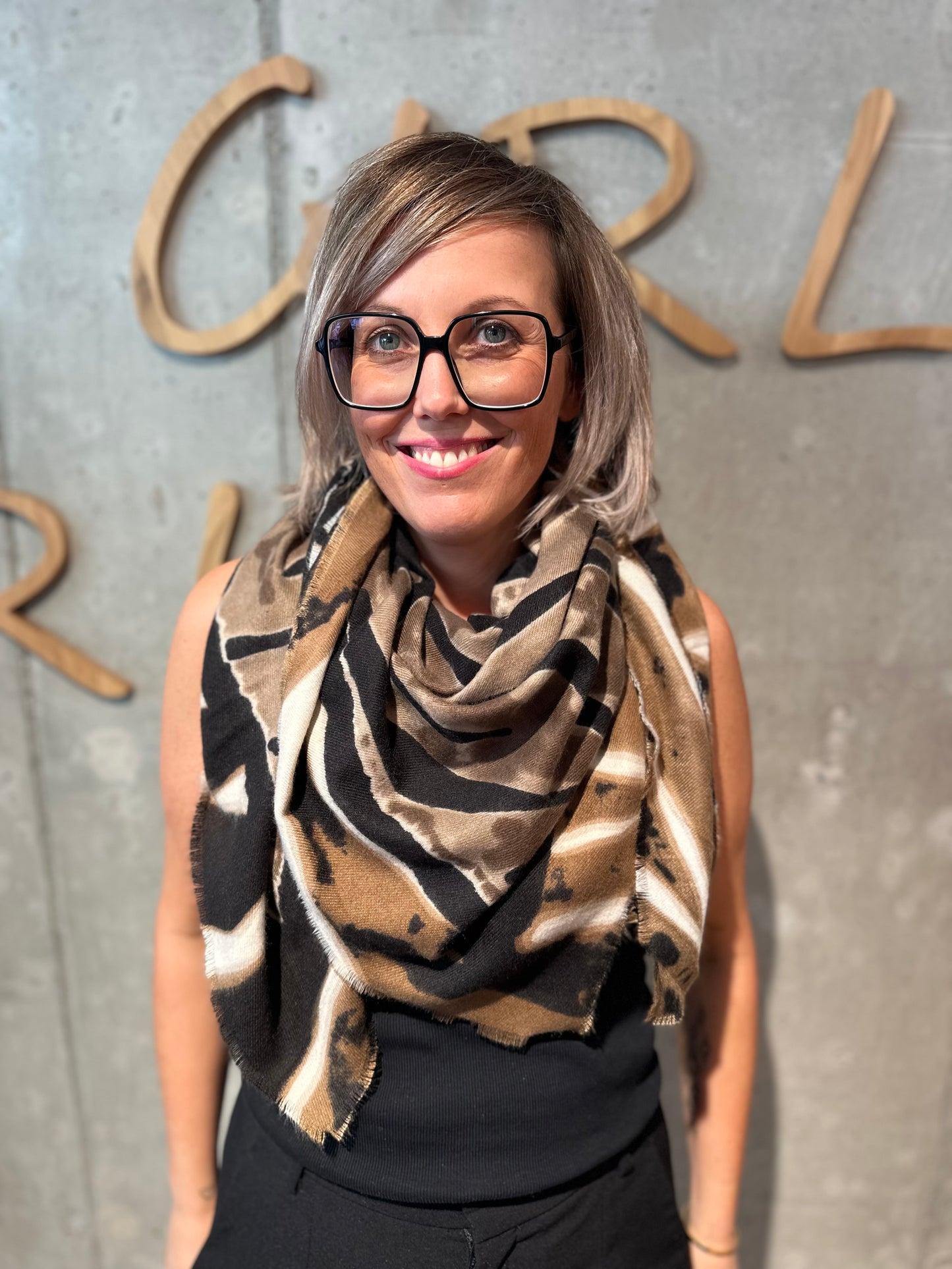 Schal "Alessia Zebra" - Versch. Farben