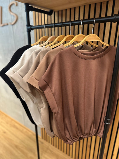 Shirt "Sia mit Gummizug" - Versch. Farben