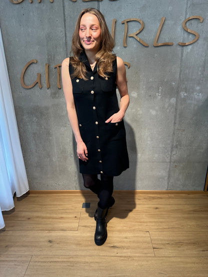 Kleid "Kordula mit Knöpfen" - Versch. Farben