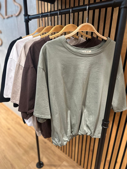 Shirt "Sanja mit Gummizug" - Versch. Farben