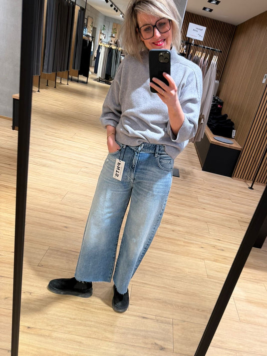 Jeans "35_THE MINI L 19" Hellblau