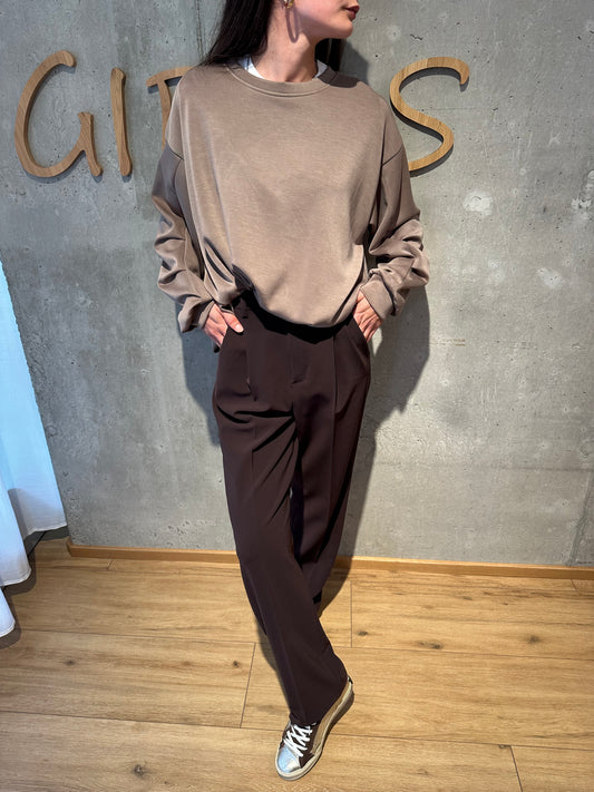 Sweater "Susi mit Armraffung" - Versch. Farben