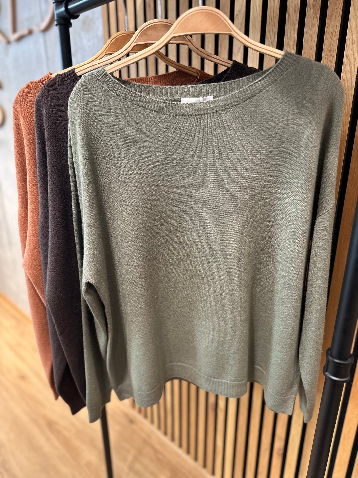 MG-Pulli "Mara Rundhals" - Versch. Farben