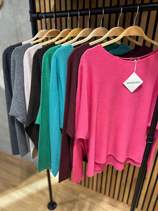 MG-Pulli "Malou kurz" - Versch. Farben