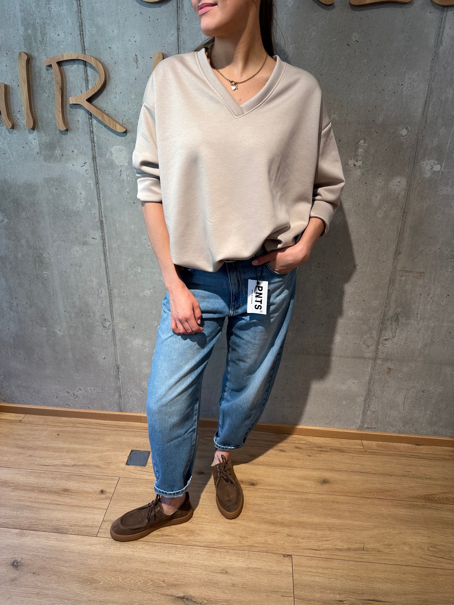 Shirt "Silia V-Neck" - Versch. Farben