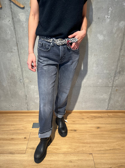 Cambio-Jeans "Gini" Grau midnight stone