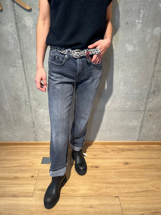 Cambio-Jeans "Gini" Grau midnight stone