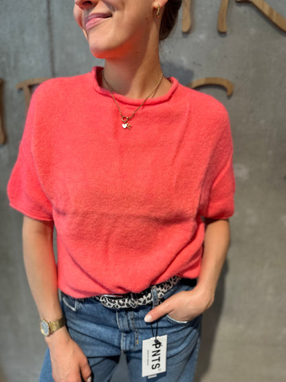 Pulli "Priscilla halbarm" - Versch. Farben