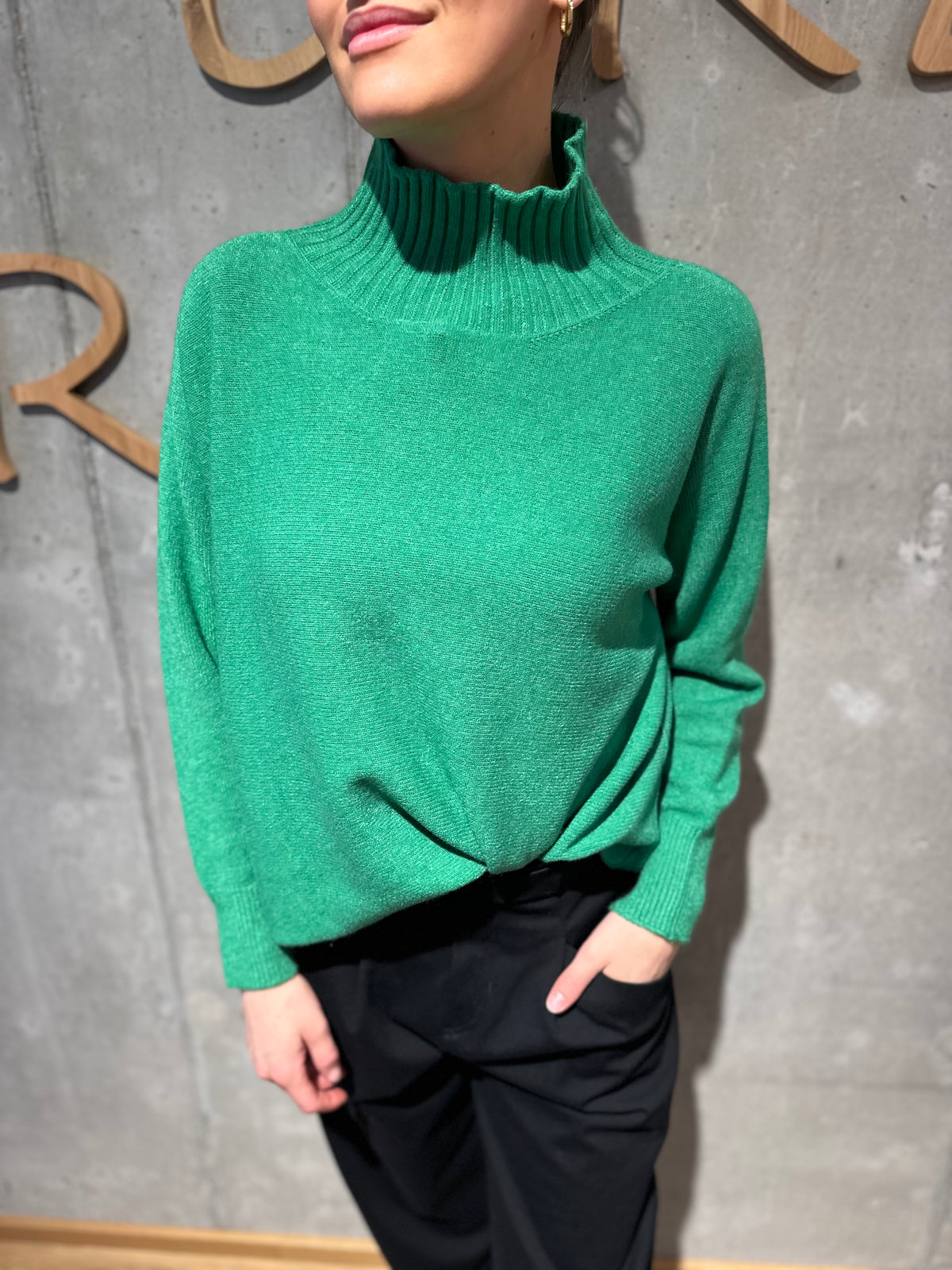 MG Pulli "Mabel Stehkragen" versch. Farben