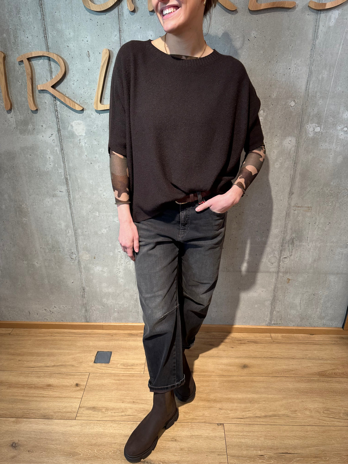 Shirt "Selena gemustert" Camouflage