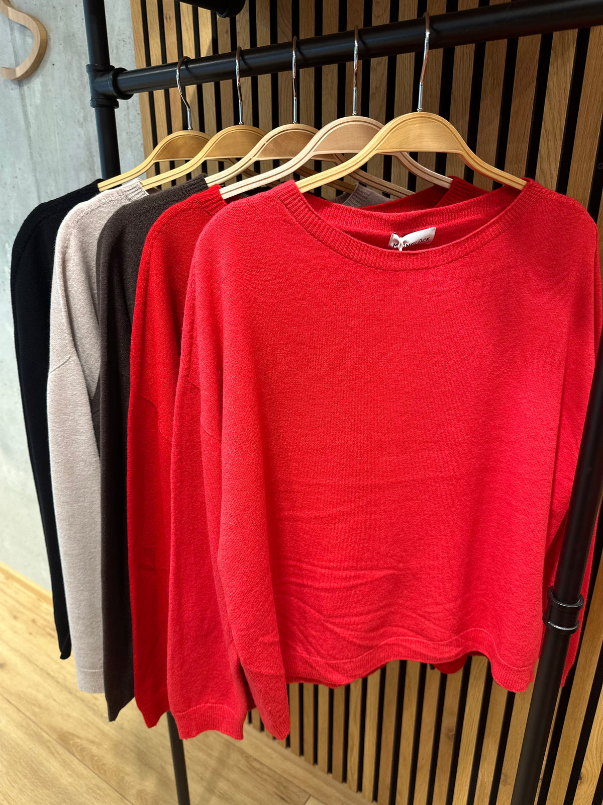 MG-Pulli "Mara Rundhals" - Versch. Farben