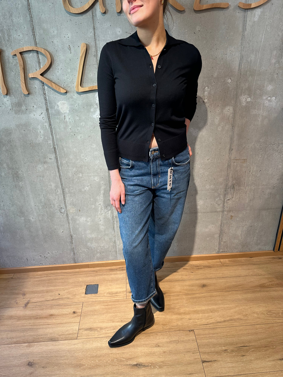 INWEAR Cardigan "MikoIW" Schwarz