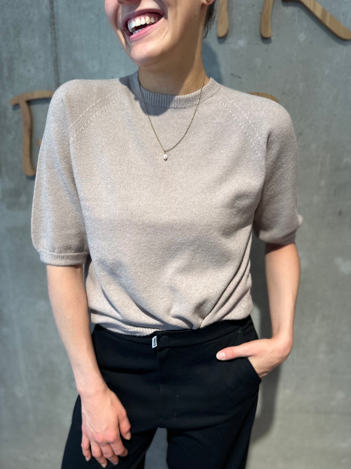 MG-Pulli "Melissa 3/4 arm kurz" - Versch. Farben