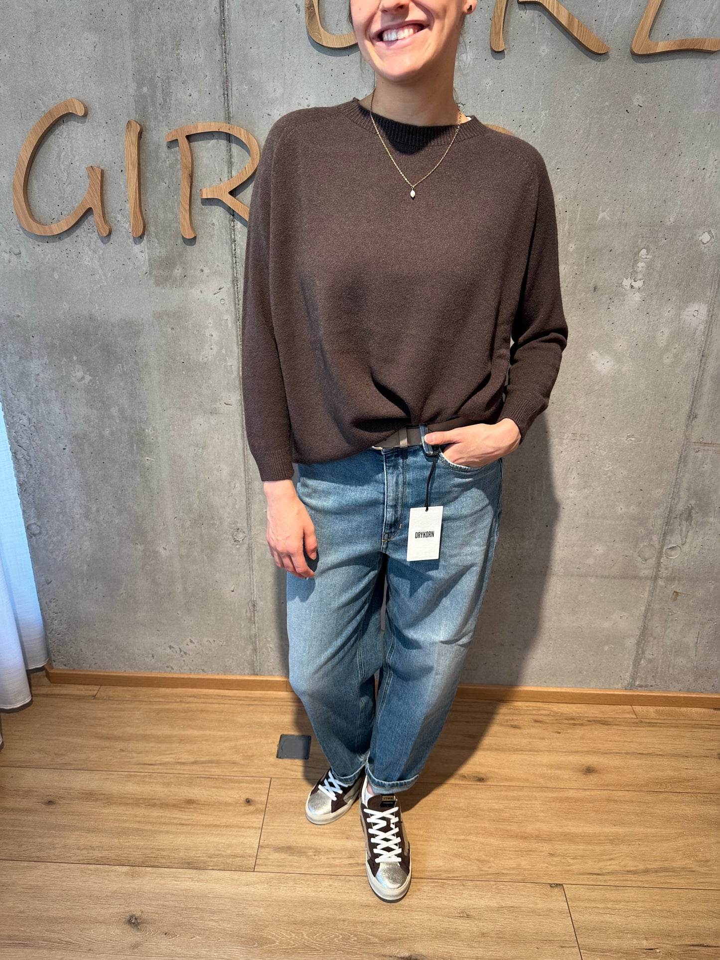 MG-Pulli "Miri rundhals weit" - Versch. Farben