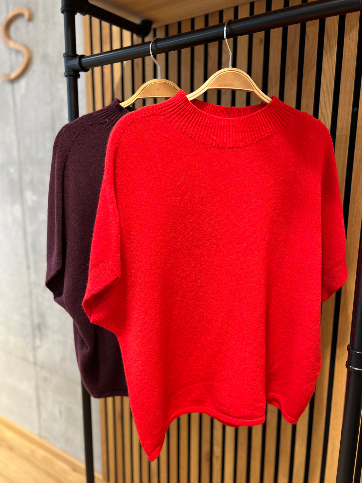 Pulli "Pansy 1/2arm Stehkragn" - Versch. Farben