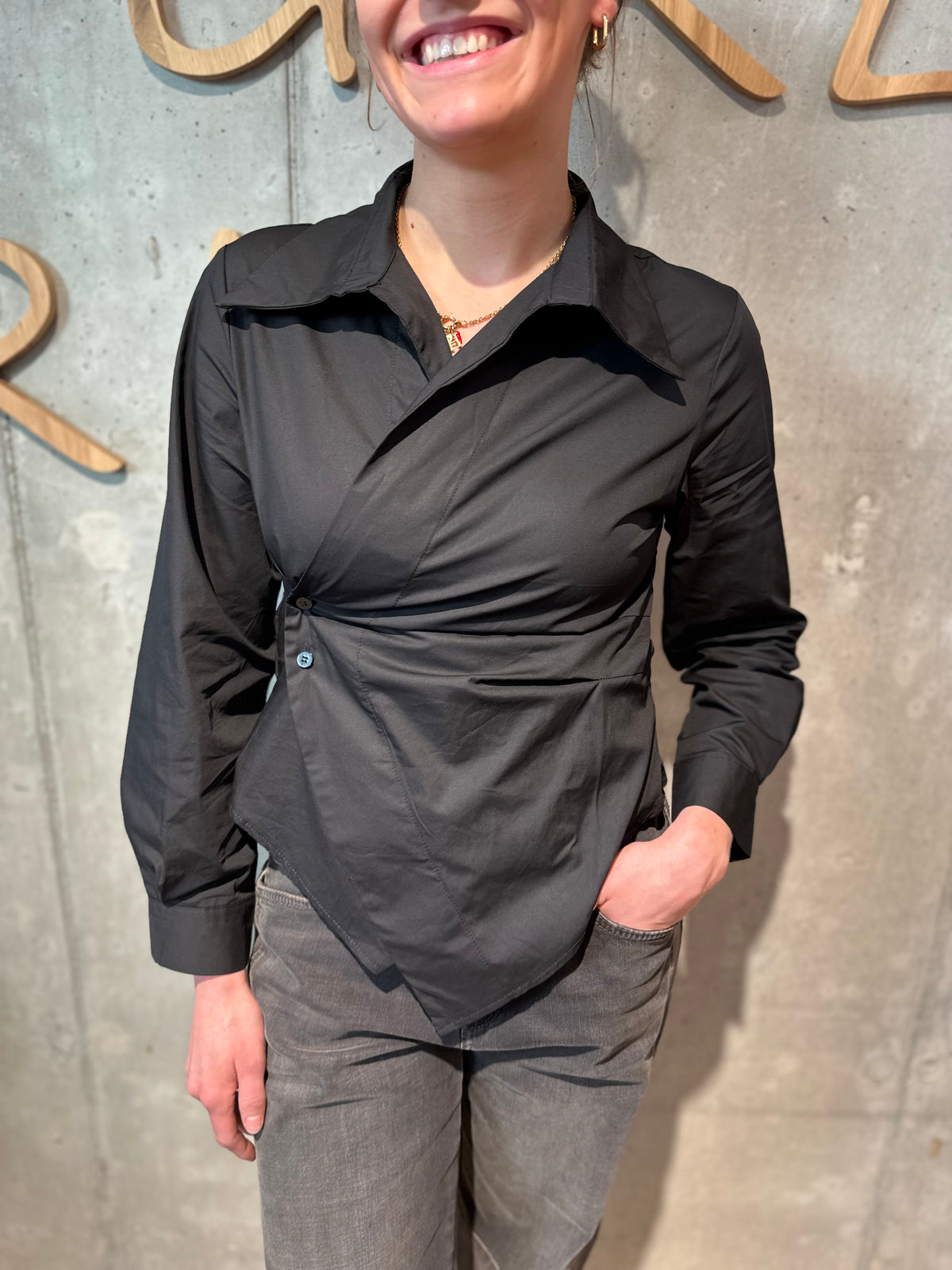 Wickelbluse "Wanda" - Versch. Farben