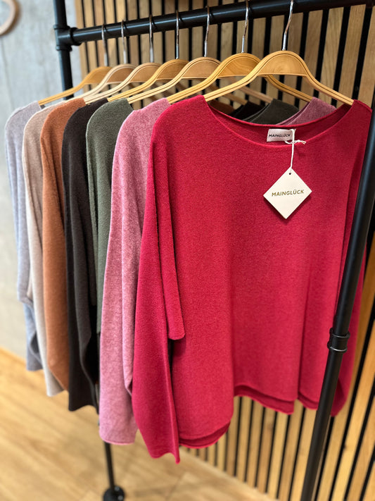 MG-Pulli "Malou kurz" - Versch. Farben