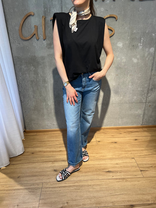 Cambio-Jeans "Gini 9219" Ocean Blue