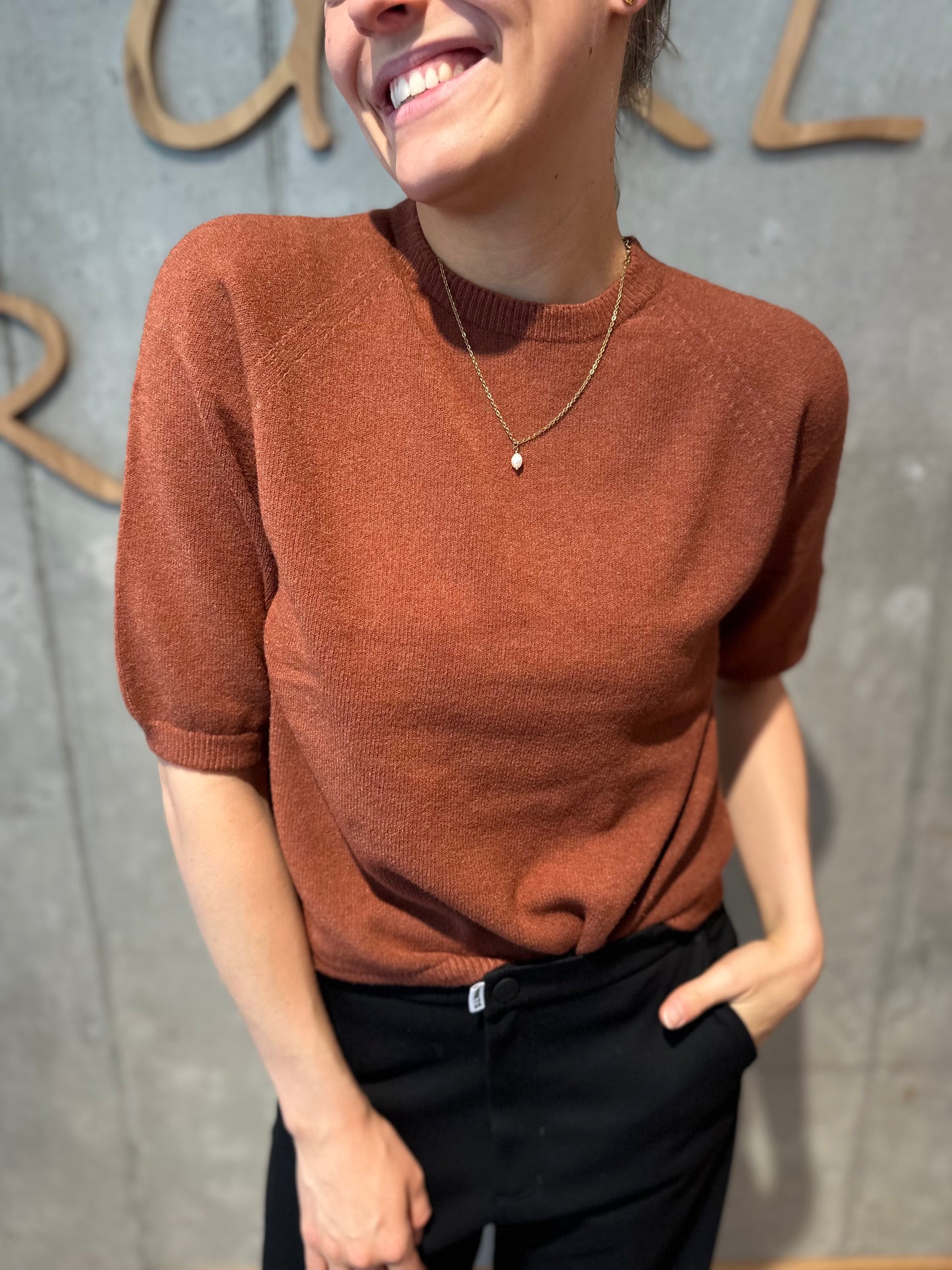 MG-Pulli "Melissa 3/4 arm kurz" - Versch. Farben