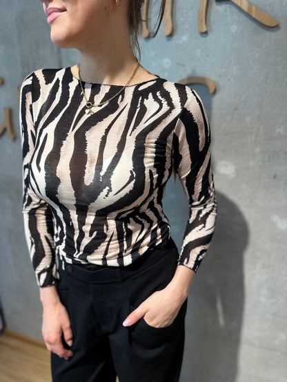 Shirt "Selena gemustert" - Versch. Musterungen/Farben