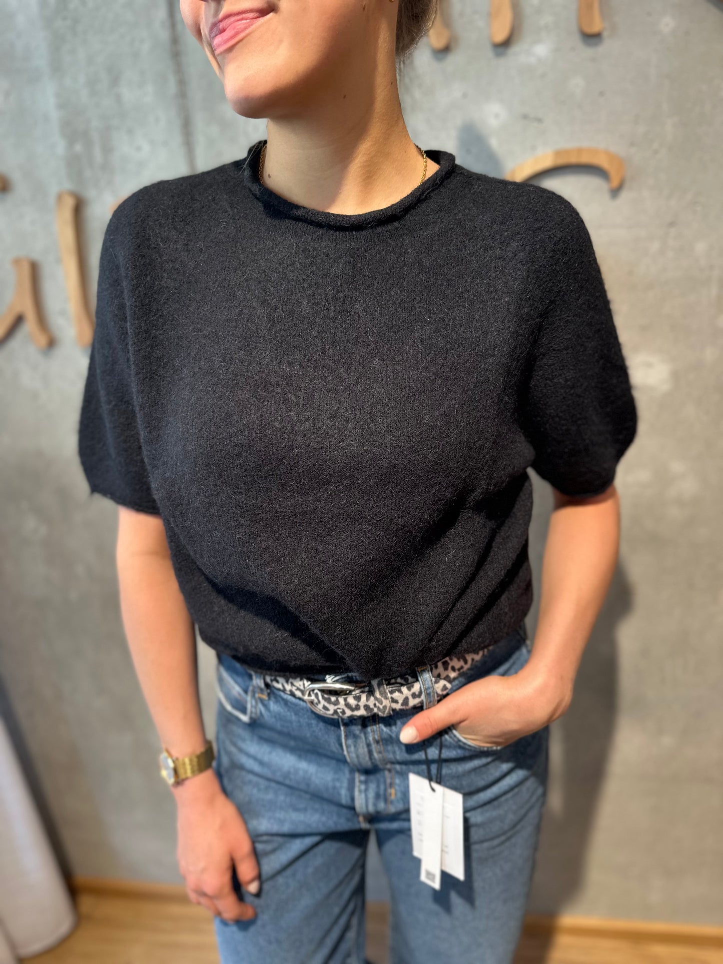 Pulli "Priscilla halbarm" - Versch. Farben